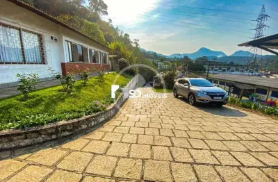 Casa 6 quartos na avenida principal, 300m, barra do imbui, teresópolis/rj codigo: 61127