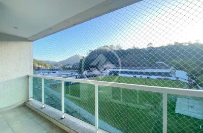 Apartamento para locação de 2 quartos, sendo 1 suíte, com varanda. várzea, em teresópolis-rj. codigo: 157669