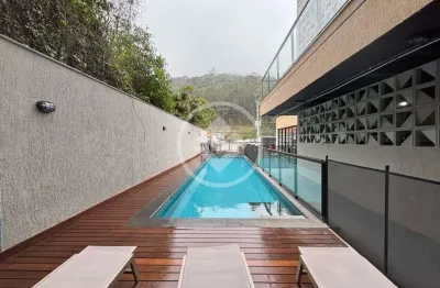 Apartamento garden para locação, com 166m2. várzea. teresópolis-rj codigo: 154644