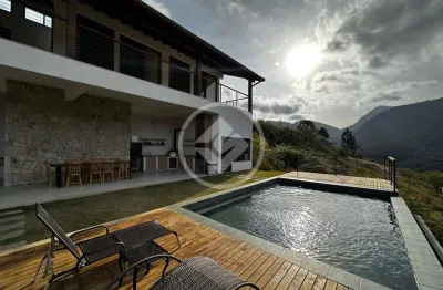 Casa com 4 suítes e 300² à  venda por r$1.900.000 - vargem grande - teresópolis/rj codigo: 82273