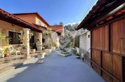 Casa à venda, 3 quartos, 1 suíte, 2 vagas, tijuca. teresópolis-rj. codigo: 148758