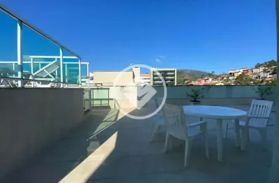 Apartamento 2 suítes para locação em bairro nobre de teresópolis/rj. codigo: 91923