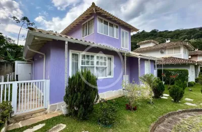 Casa em condomínio com 3 quartos à venda, 128m² por r$850.000,00 - albuquerque - teresópolis/rj codigo: 113430