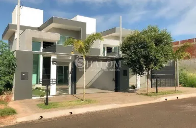 Sobrado à venda em maringá, jardim dias ii, com 3 quartos, com 127 m²
