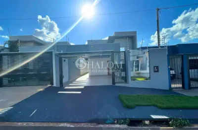 Casa à venda em maringá, zona 31, com 3 quartos, com 125 m²