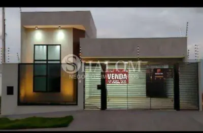 Casa à venda em maringá, conjunto habitacional requião, com 3 quartos, com 136 m²