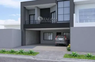 Sobrado à venda em maringá, jardim oriental, com 4 quartos, com 270 m²