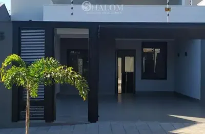 Casa à venda em maringá, jardim imperial, com 3 quartos, com 126 m²