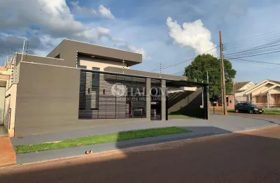 Casa à venda em maringá, jardim paulista, com 3 quartos, com 121 m²