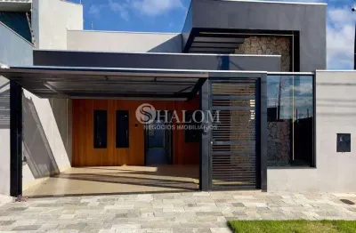 Casa à venda em maringá, jardim munique, com 3 quartos, com 145.36 m²
