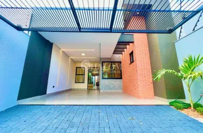 Casa à venda em maringá, jardim brasil, com 3 quartos, com 121 m²