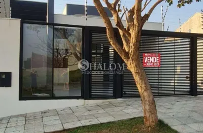Casa à venda em maringá, jardim espanha, com 3 quartos, com 125 m²