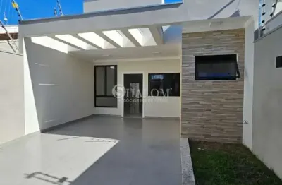 Casa à venda em maringá, jardim araucária, com 3 quartos, com 92.5 m²