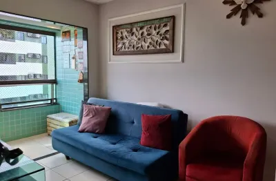 Apartamento para venda possui 53 metros com 2 quartos sendo 1 suíte com 1 vg na torre - recife - pe