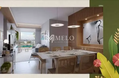 Parque das palmeiras- 56,15m²,com 2 ou 3 quartos (01 suíte), sala, cozinha, varanda, wc..