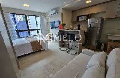 Flat com 1 quarto à venda na Rua Amália Bernardino de Sousa, Boa Viagem, Recife