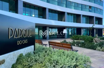 Parque do cais - apto. com sala de estar, 1qt, 1bwc social e cozinha/área de serviço.