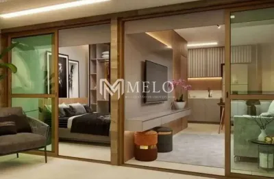 Flat com 1 quarto à venda na Avenida Beira Rio Governador Eduardo Campos, 1175, Madalena, Recife