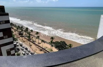 As - apartamento beira mar - 178 m² - 3 quartos - 01 suíte - avenida boa viagem - recife/pe