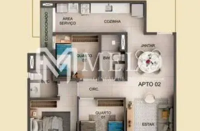 Apartamento com 3 quartos à venda na Rua Carlos Leite Moreira, 344, Casa Caiada, Olinda