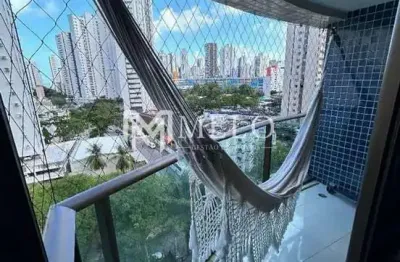 Apartamento para locação (com moveis planejados) de alto padrão em boa viagem, 4 quartos, 2 vagas de garagem.