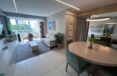 Apartamento para venda em salvador, cidade jardim, 3 dormitórios, 2 suítes, 3 banheiros, 2 vagas