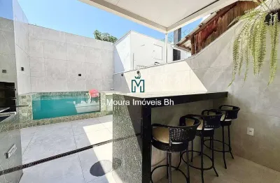 Casa geminada com 02 quartos, 02 vagas no bairro jardim leblon