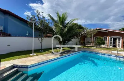 Casa com 3 dormitórios à venda, 227 m² por r$ 850.000,00 - parque balneário oásis - peruíbe/sp