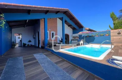 Casa com 3 dormitórios à venda, 140 m² por r$ 730.000,00 - parque balneário oásis - peruíbe/sp