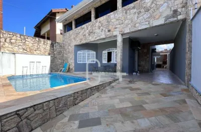 Casa com 3 dormitórios à venda, 232 m² por r$ 590.000,00 - parque balneário oásis - peruíbe/sp