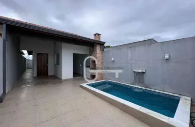 Casa com 2 dormitórios à venda, 80 m² por r$ 380.000,00 - parque balneário oásis - peruíbe/sp
