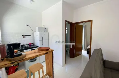 Apartamento com 1 dormitório à venda, 26 m² por r$ 168.000,00 - jardim ribamar - peruíbe/sp