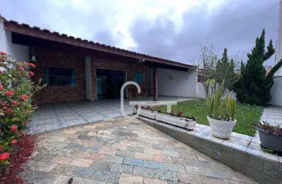 Casa com 3 dormitórios à venda, 142 m² por r$ 550.000,00 - estância são josé - peruíbe/sp