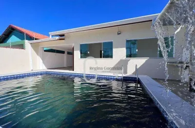 Casa com 3 dormitórios à venda, 160 m² por r$ 798.000,00 - balneário são joão batista - peruíbe/sp