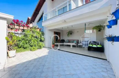 Casa com 4 dormitórios à venda, 192 m² por r$ 850.000,00 - balneario samburá - peruíbe/sp