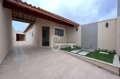 Casa com 2 dormitórios à venda, 70 m² por r$ 335.000,00 - flora rica ii - peruíbe/sp