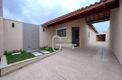 Casa com 2 dormitórios à venda, 70 m² por r$ 335.000,00 - flora rica ii - peruíbe/sp