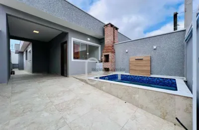 Casa com 2 dormitórios à venda, 80 m² por r$ 400.000,00 - balneário são joão batista ii - peruíbe/sp