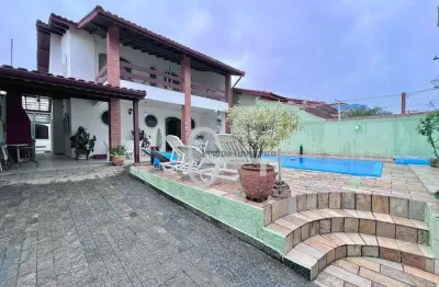 Casa com 5 dormitórios à venda, 212 m² por r$ 900.000,00 - parque balneário oásis - peruíbe/sp