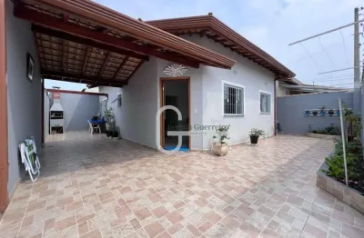 Casa com 2 dormitórios à venda, 70 m² por r$ 355.000,00 - balneário são joão batista ii - peruíbe/sp