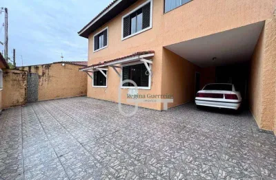 Casa com 4 dormitórios à venda, 210 m² por r$ 600.000,00 - balneário florida - peruíbe/sp