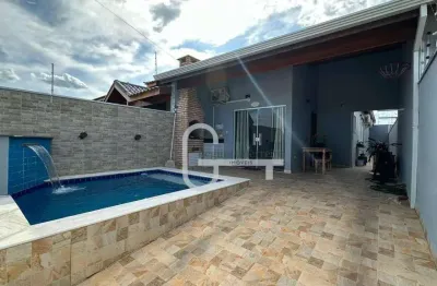 Casa com 2 dormitórios à venda, 79 m² por r$ 395.000,00 - flora rica ii - peruíbe/sp