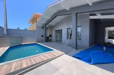 Casa com 3 dormitórios à venda, 157 m² por r$ 750.000,00 - parque balneário oásis - peruíbe/sp