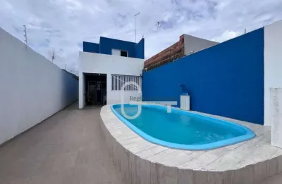Casa com 3 dormitórios à venda, 127 m² por r$ 340.000,00 - estância santa izabel - peruíbe/sp