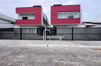 Apartamento com 1 dormitório à venda, 36 m² por r$ 230.000,00 - jardim icaraiba - peruíbe/sp