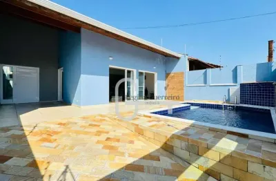 Casa com 4 dormitórios à venda, 165 m² por r$ 740.000,00 - parque balneário oásis - peruíbe/sp