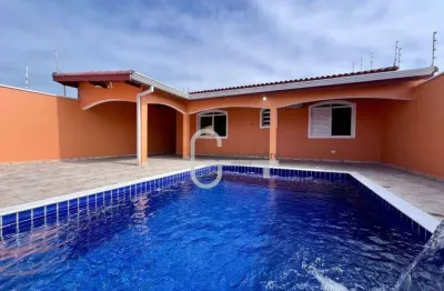 Casa com 2 dormitórios à venda, 147 m² por r$ 470.000,00 - parque balneário oásis - peruíbe/sp