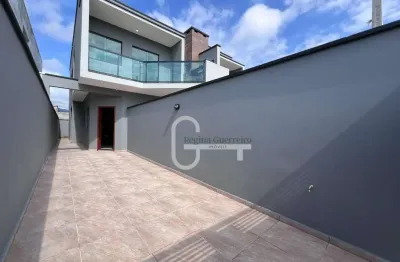 Casa com 2 dormitórios à venda, 65 m² por r$ 270.000,00 - jardim brasil - peruíbe/sp