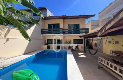 Casa com 3 dormitórios à venda, 322 m² por r$ 795.000,00 - centro - peruíbe/sp