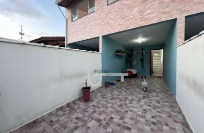 Casa com 3 dormitórios à venda, 120 m² por r$ 430.000,00 - balneário stella maris - peruíbe/sp